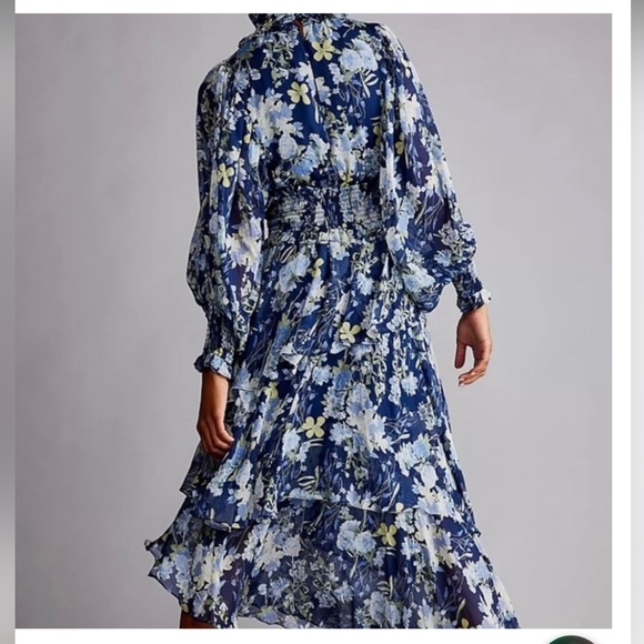 ELLIATT Astrid floral, long sleeve midi dress - Picture 2 of 10